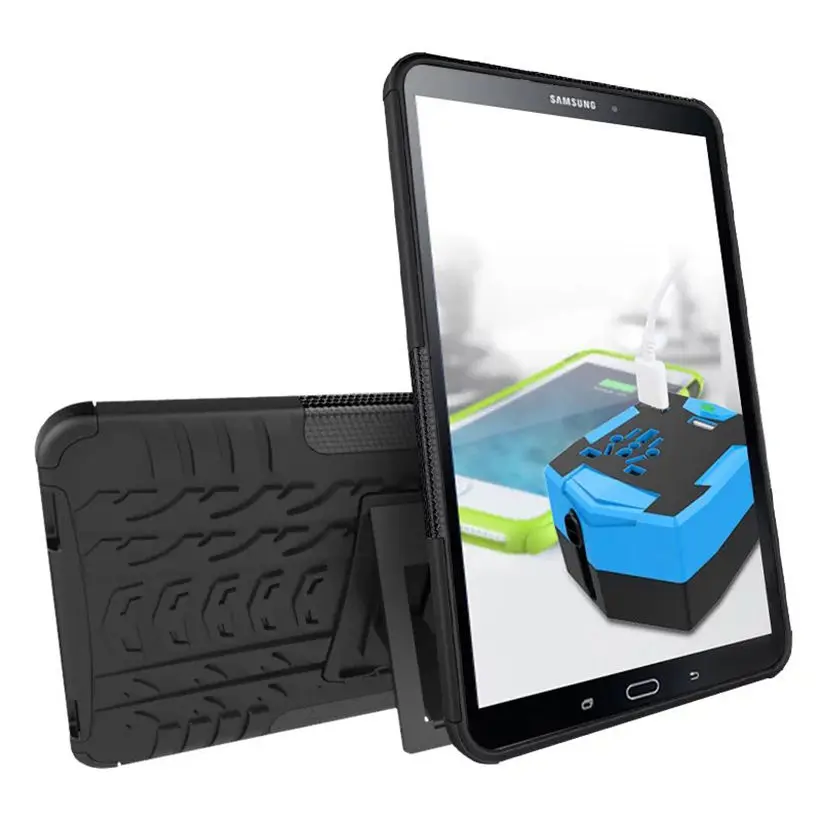 Сверхмощный чехол 2 в 1 для Samsung Galaxy Tab A a6 10 2016 T580 SM T585 T580N гибридный прочный Чехол +