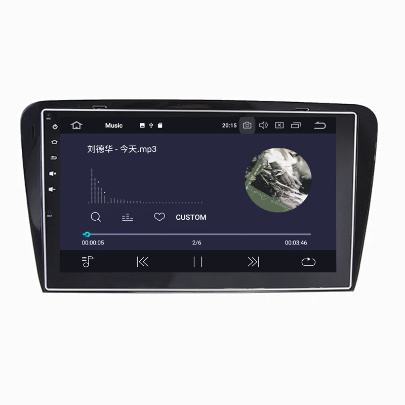 Android 9 0 автомобильный стерео для Skoda Octavia 2014 2015 2016 2017 Авто радио GPS Навигация Аудио