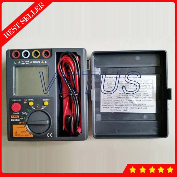 BM3548 цифровой тестер изоляции Megger|multimeter tachometer|multimeter digitalmultimeter with pc interface |