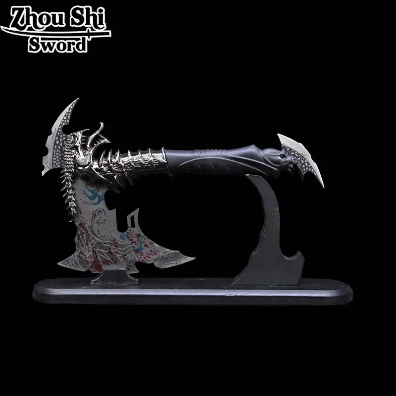 Металлические украшения дома череп край новый цвет ремесло ax мебель нож бутик