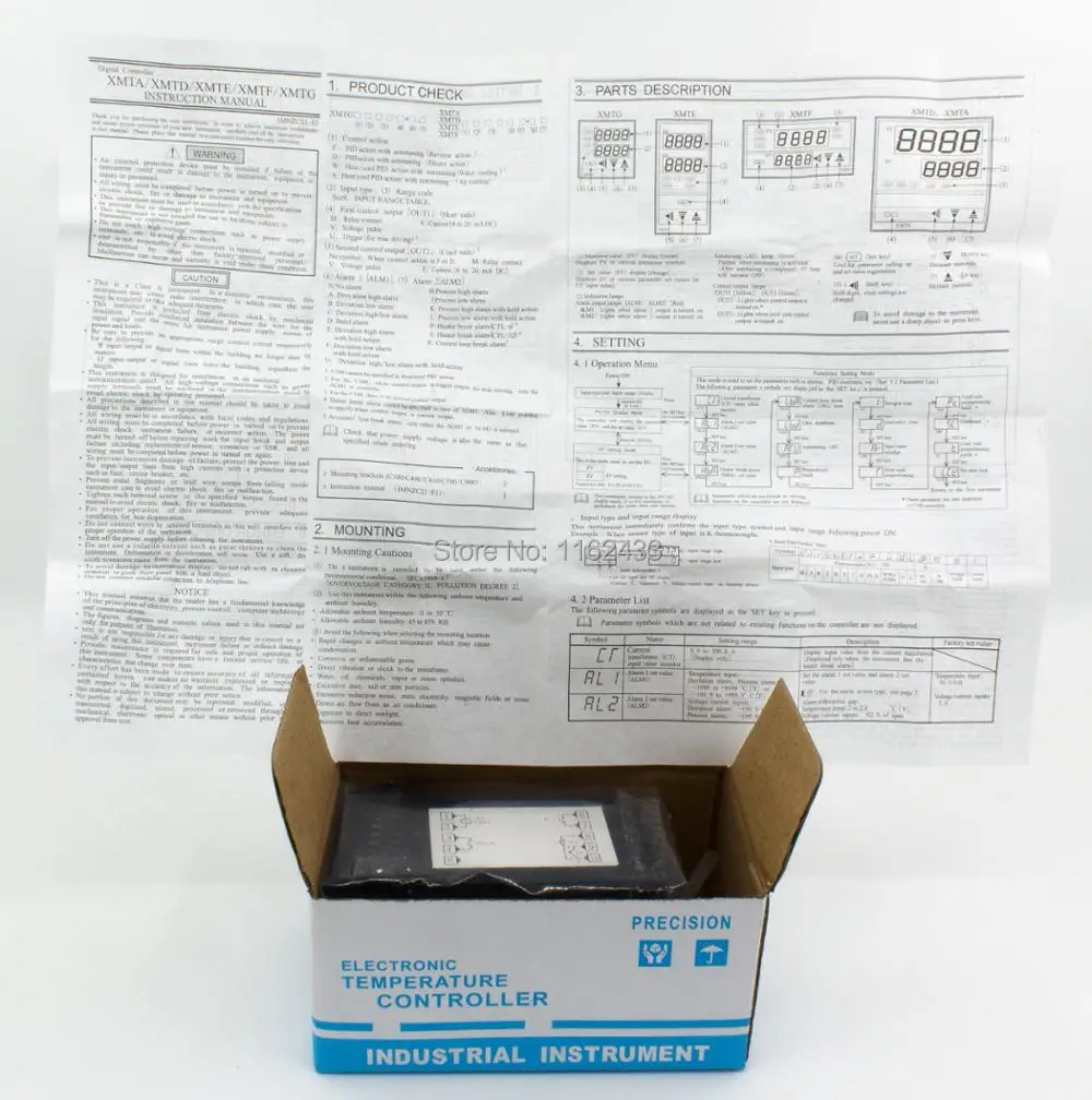 XMTG-7 220VAC 4-20mA выход несколько вход цифровой регулятор температуры термопары RTD 4-20mA вход XMTG-9
