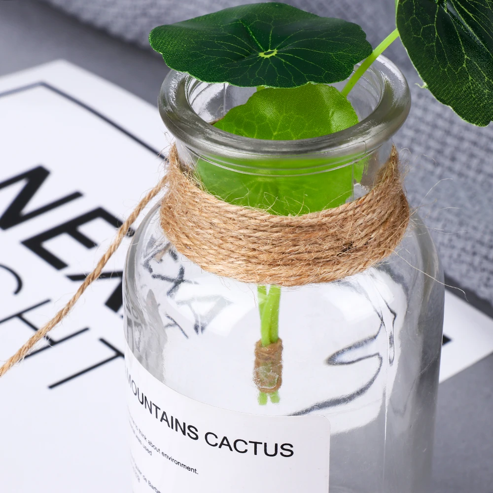 10m/Roll Natural Cords Woven Hemp Rope Handmade Brown Jute Wedding Home Accessories Decorative Twine String Gardening Cord | Дом и сад