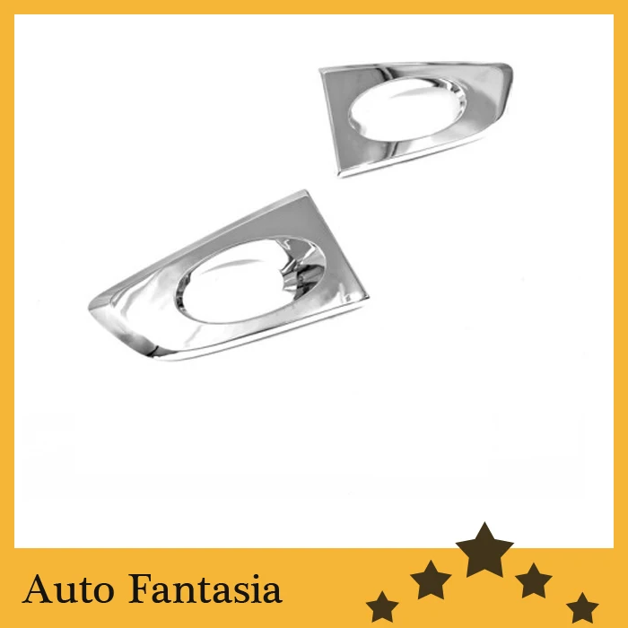 

Chrome Fog Light Cover for Honda Jazz Fit 09-12-free shipping