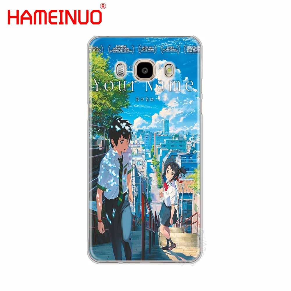 HAMEINUO ваше имя аниме Оболочка Чехол для телефона Samsung Galaxy J1 J2 J3 J5 J7 MINI ACE 2016 2015 prime |