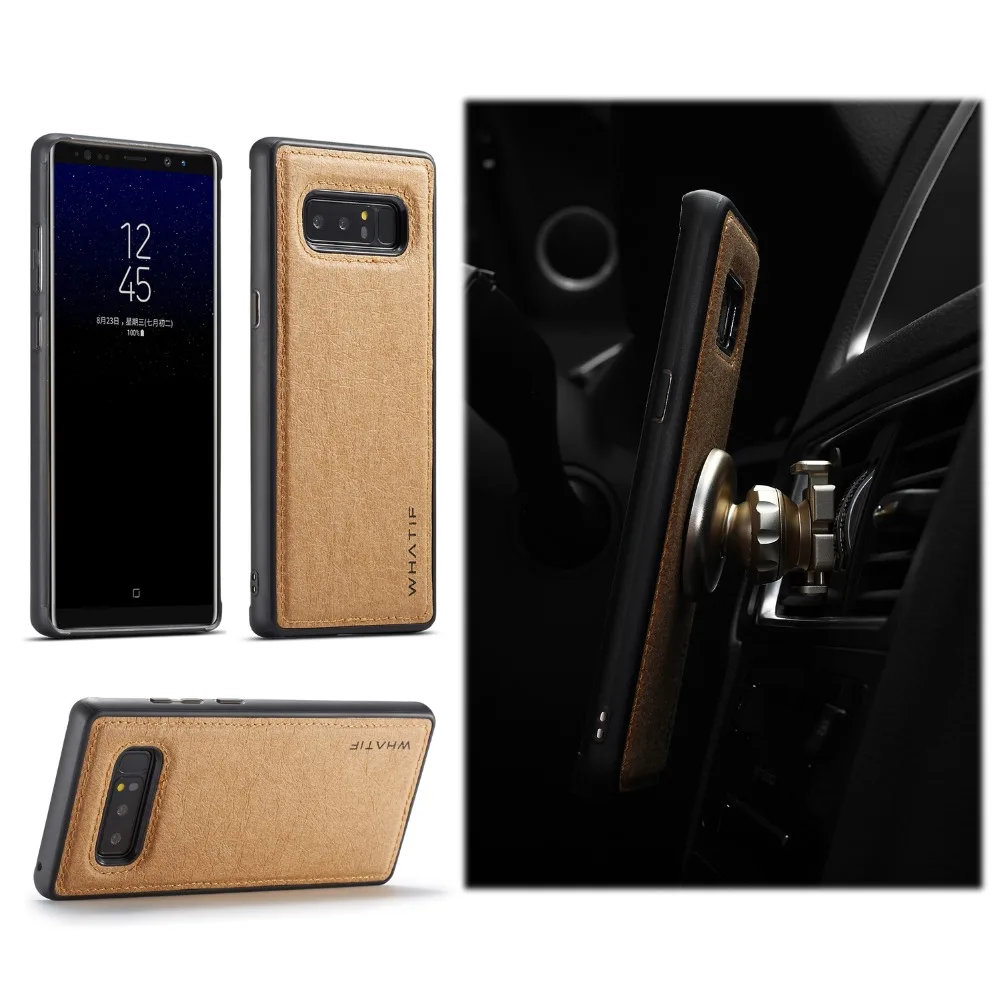WHATIF чехлы для телефонов Samsung Galaxy Note 8 чехол N950F N950U специальная бумажная задняя
