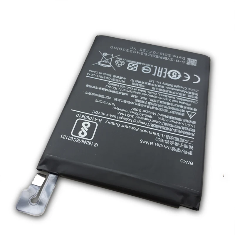 Новый Сменный аккумулятор 3 85 В 4000 мАч Mi BN45 для Xiaomi Redmi Note 5 Note5 Оригинальные
