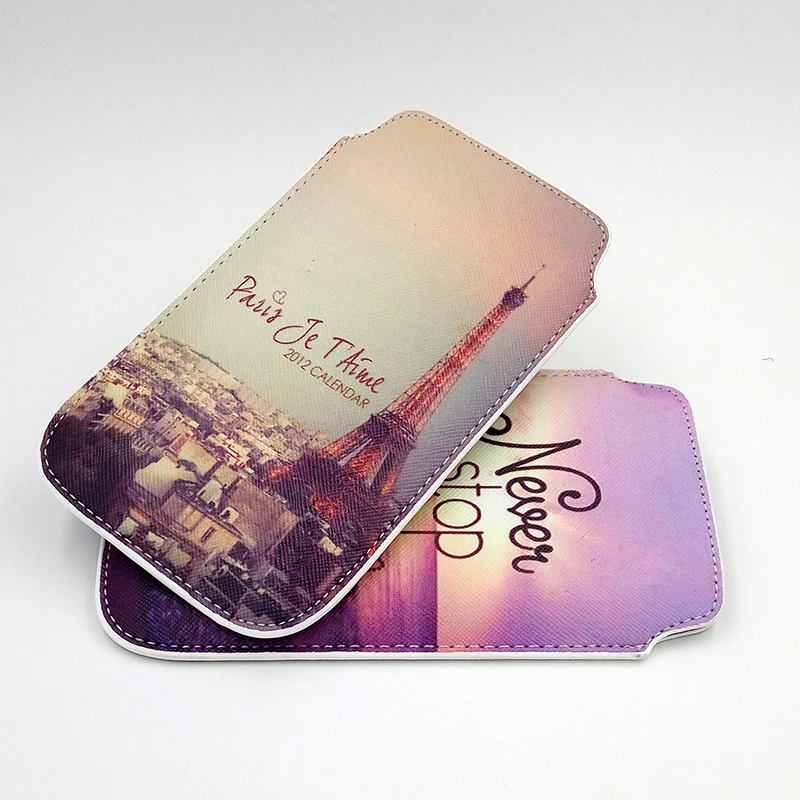 New For ARCHOS 50 Cesium Case Cover Universal Pull Tab PU Leather Pouch Sleeve Owl Cartoon Bag |