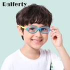 Гибкие детские очки Ralferty TR90 с защитой от синего цвета, компьютерные очки, очки в оправе для мальчиков и девочек, A005