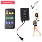 Контроллер музыки светодиодный SP106E, 9 кнопок, DC5V-12V WS2811 WS2812B 6812 19036803, волшебная светодиодный ная лента, цифровой цветной музыкальный контроллер
