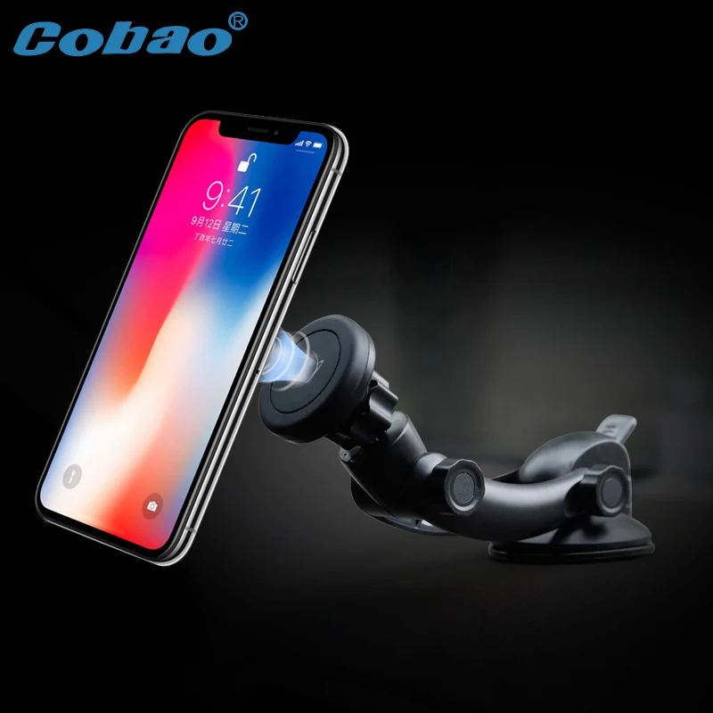 Cobao магнитный автомобильный держатель для телефона Присоска на присоске