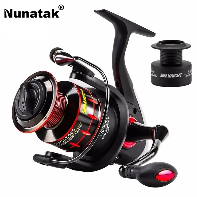 Nunatak NAGA 5 2: 1/4. 7:1 11BB 7 кг спиннинговая рыболовная Катушка 2000/3000/4000 спиннинговое