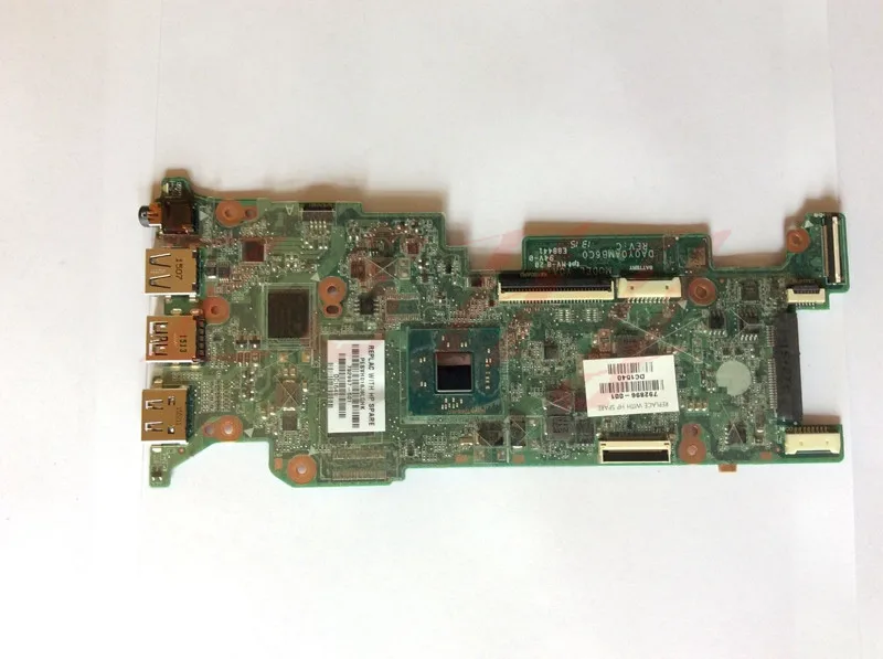 Материнская плата для ноутбука HP 11-D 11-D010NR с процессором N2840 792897-501 DA0Y0AMB6C0 REVC