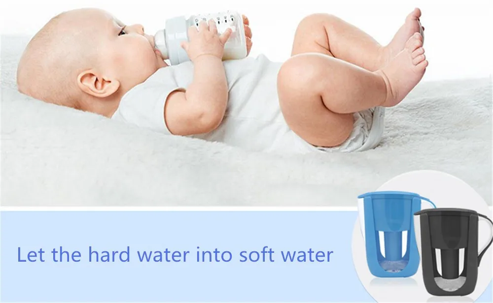 Household Water Pitcher Kitchen Water Filter Kettle 1 Pitcher For Water Filters Activated Carbon For Brita Filter 10cups 3 Color