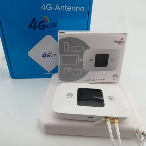 4g Lte маршрутизатор wifi с 4G внешняя антенна 300 Мбит/с Cat6 huawei E5786 белый|lte router wifi|lte