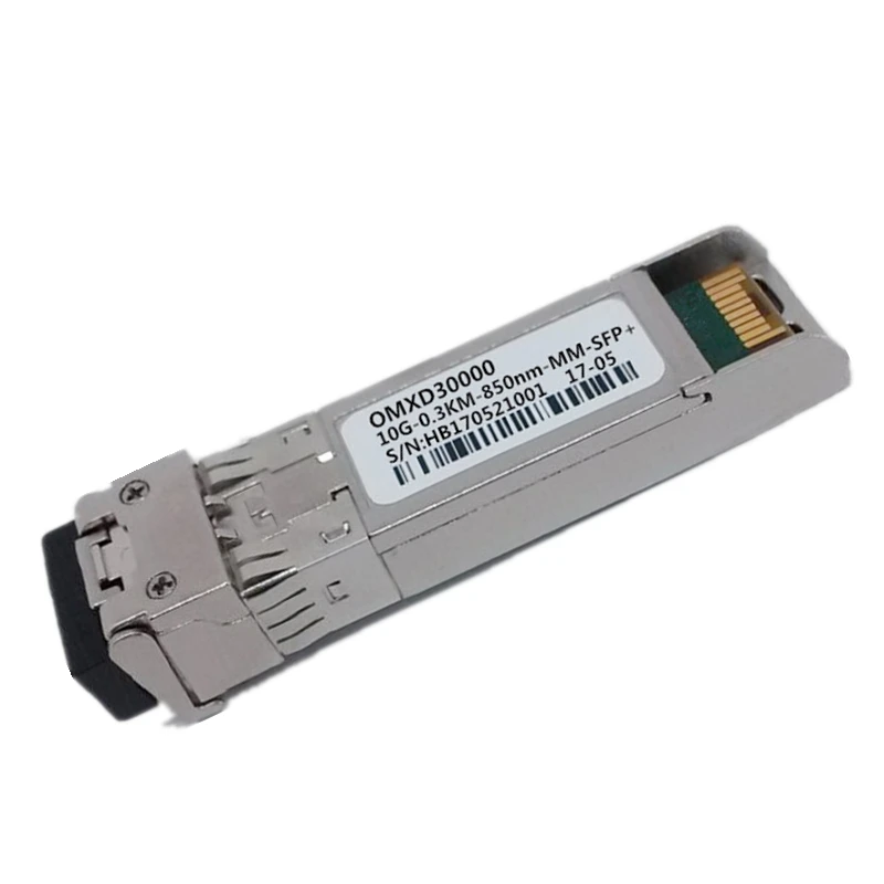 1 шт. для huawei OMXD30000 SFP+ оптический модуль 10G-0.3km-850nm-MM-SFP+ DDM многомодовый дуплексный волоконный кабель LC разъем