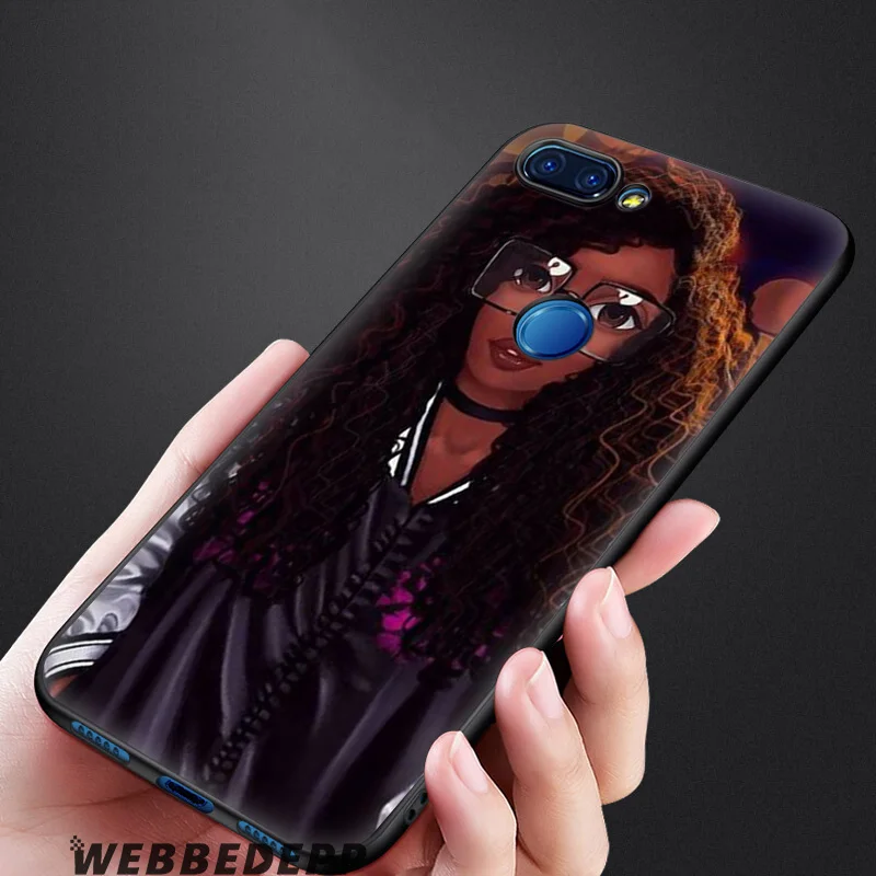 WEBBEDEPP афро девочек красочный милый мягкий чехол для Xiaomi 9 8 6 A1 A2 Lite MIA1 MIA2 MI8 MI6 MAX 3