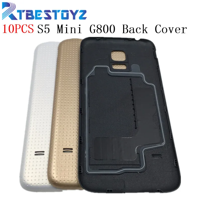 RTBESTOYZ 10 шт./лот оригинальный S5 mini чехол для задней крышки аккумулятора Samsung Galaxy G800