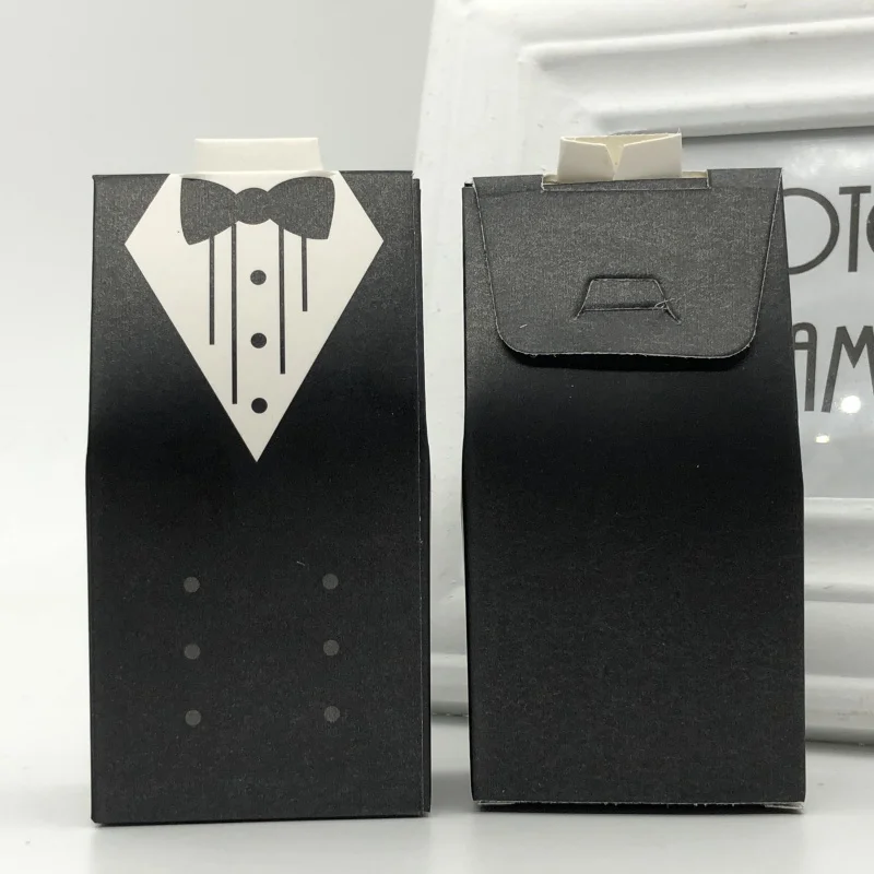 2018 New Free Shipping Hot Sale 100pcs Bride and Groom Wedding Favor Boxes Gift box Candy decoracao festa wedding souvenirs | Дом и сад