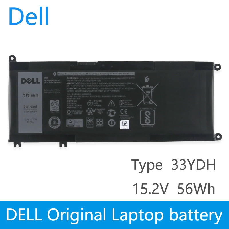 Оригинальный Новый Сменный аккумулятор для ноутбука Dell Inspiron 17 7778 7779 7773 15 7577 G3 3579