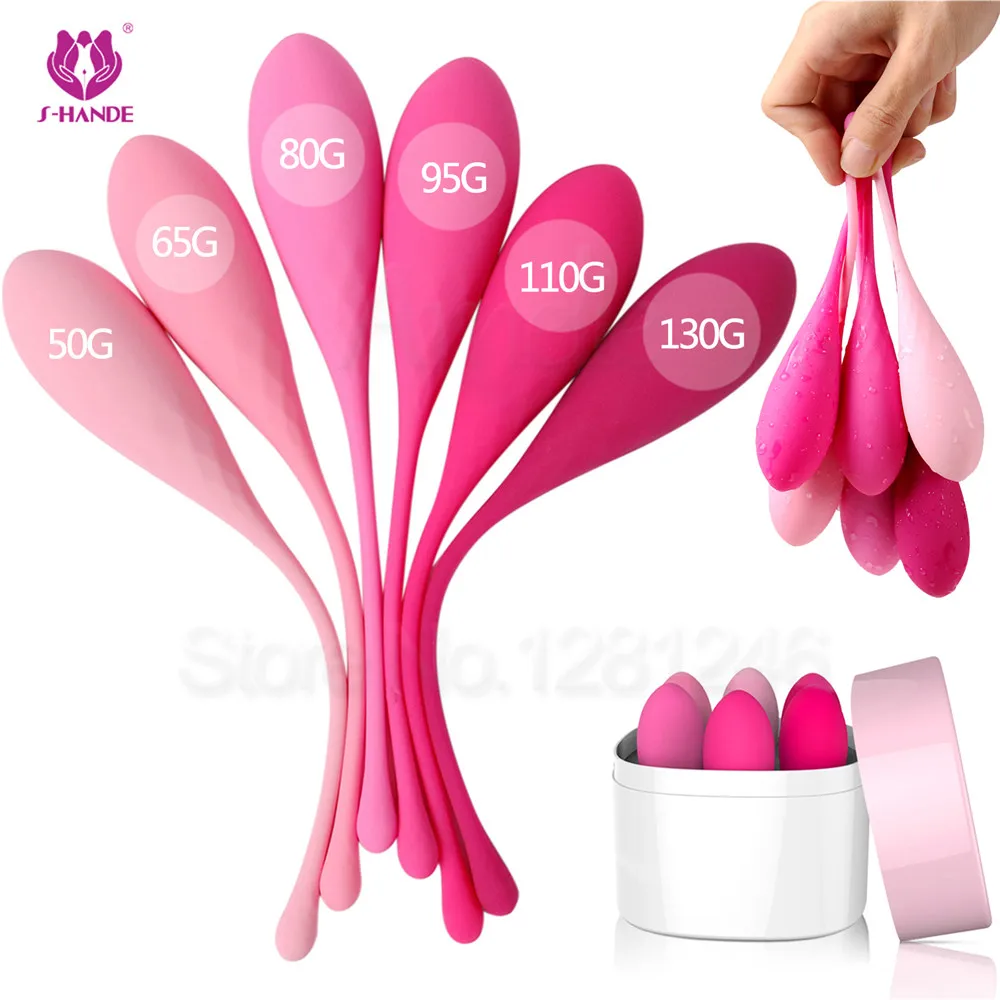 6 шт./компл. Smart Kegel Ball вагинальные гантельки Ben Wa вибратор яйцо для вагинальных
