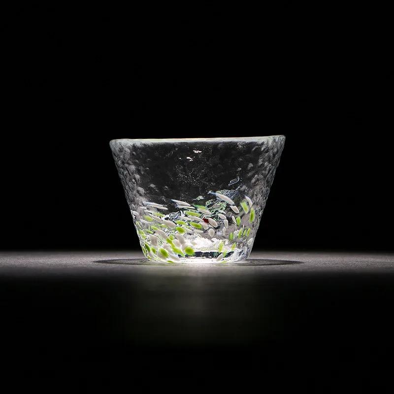 ZAKA Japan Tsugaru technology радужные кристаллы цвет стекла es Cup Art Saka для ликера вина стеклянная чайная чашка Verre Vidro Xicaras мигающая