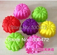 silica gel cake mold baking mould diy oven microwave 6pcs mixing order kitchen tools