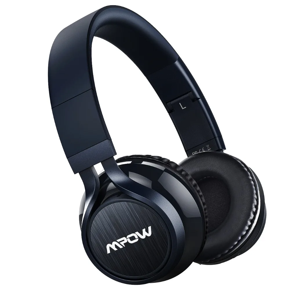 Mpow Thor Bluetooth 4,0 гарнитура Беспроводные Проводные стерео наушники с разъемом 3,5 мм микрофоном чехол для переноски iPhone huawei Xiaomi samsung