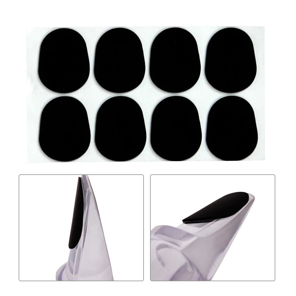 8 шт Alto мундштук для саксофона-тенора кларнет подушки патчи колодки белый 0 3 мм