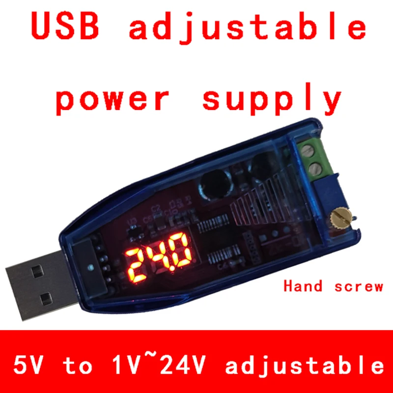 DC USB Регулируемый понижающий источник питания регулятор напряжения Модуль 5В до 3