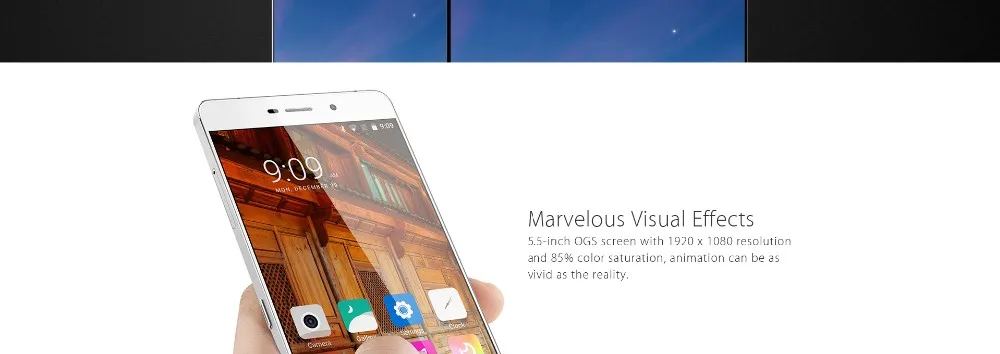 Ограниченная скидка! Android elephone P9000 E 5," дюймовый 4G смартфон MT6755 Восьмиядерный 4 Гб+ 32 ГБ 13мп смартфон