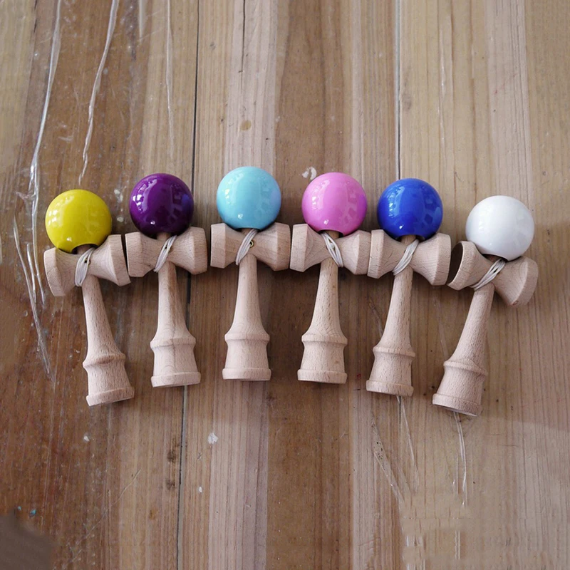 Детские игрушки Kendama 12 см, деревянные игрушки Kendama, умелые Игрушки Для Жонглирования, игрушки для снятия стресса, обучающая игрушка для взрослых и детей, Спорт на открытом воздухе