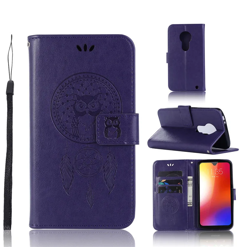 Для Motorola Moto G7 Plus чехол Чехол-книжка кошелек Обложка на заднюю панель из