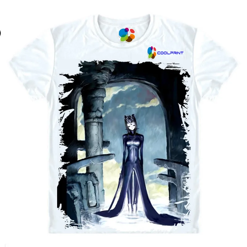 Style 19 Coolprint Motivs рубашка в стиле хентай Бэйл футболки мульти-стиль короткий рукав Killy, Cibo Аниме Косплей рубашки Kawaii - Цвет: Style 19