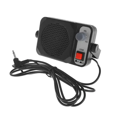 OOTDTY Новый сверхмощный внешний мини-динамик TS-650 для YAESU ICOM KENWOOD CB радио 3,5 мм Высокое качество