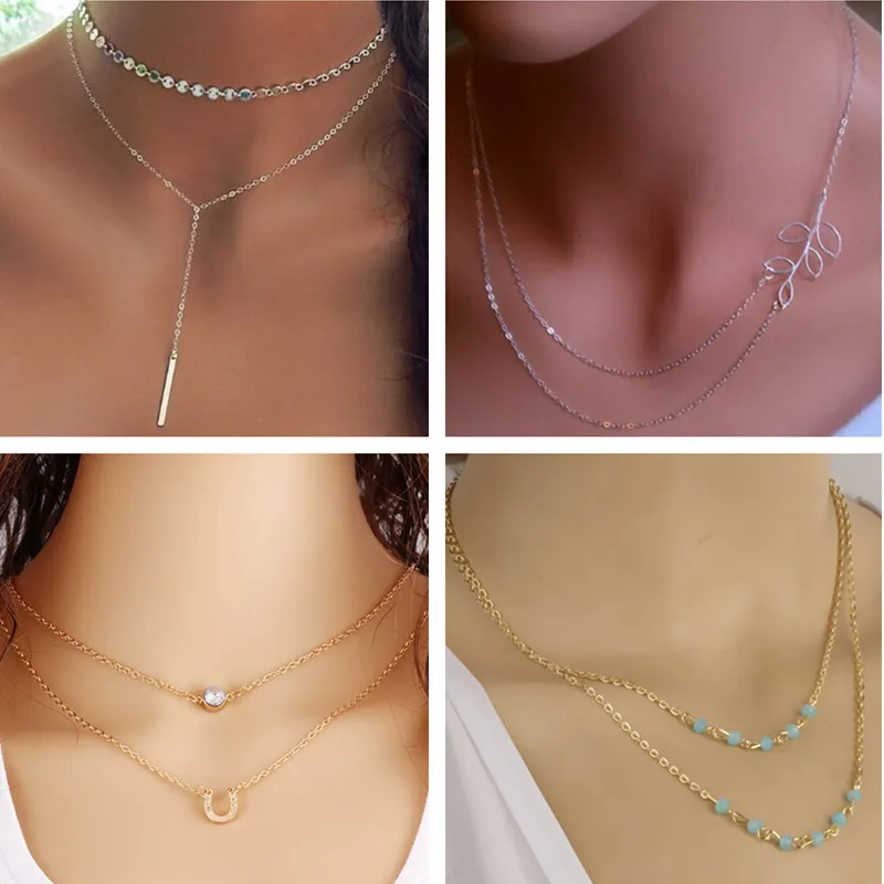 Tenande свежий стиль листья перо луна сердце кристалл звезда кисточка цепочка