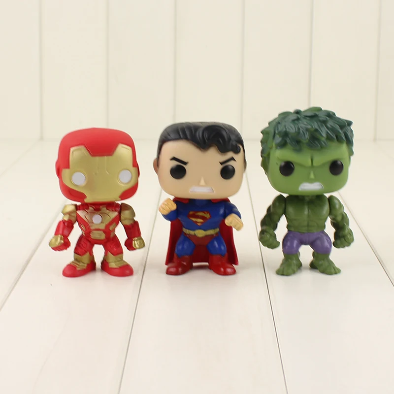 9 шт. 10 Фигурки Мстителей танос железный человек Человек паук Черная пантера