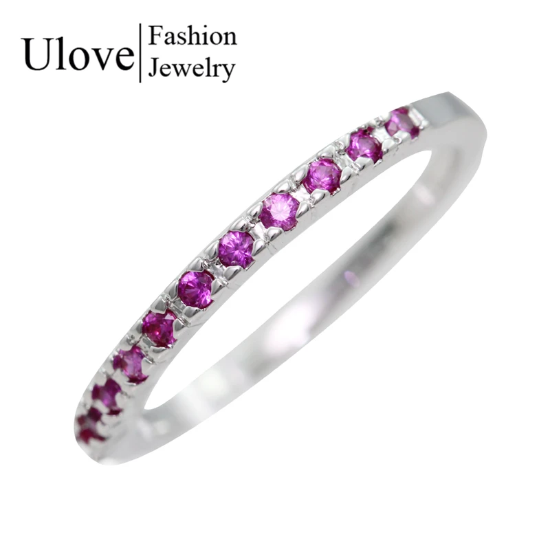 Белый кристалл кольца для женщин &quotфианит&quot кубический цирконий ювелирные