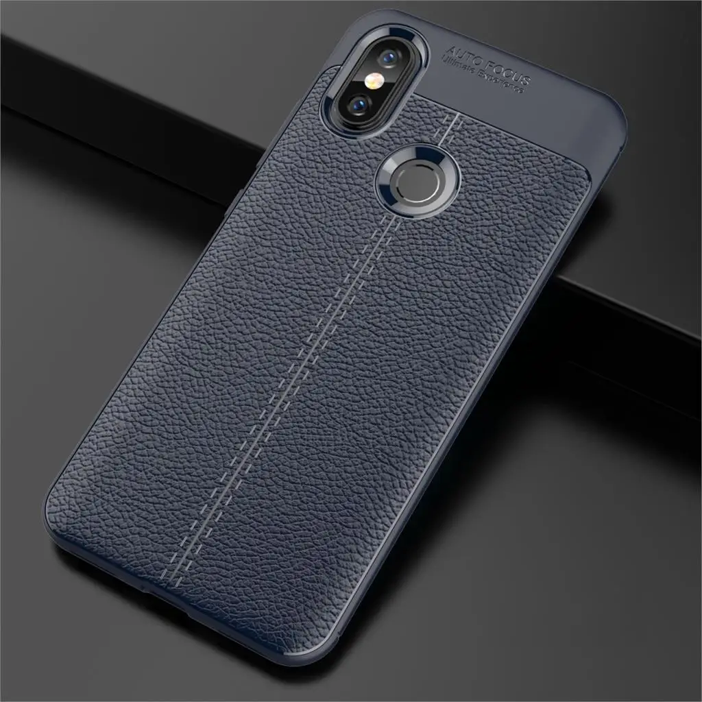 Роскошный силиконовый чехол для XiaoMi 6X 5X A1 5S RedMi S2 3S 4A 5A 5 Plus Note 4X из зернистой кожи