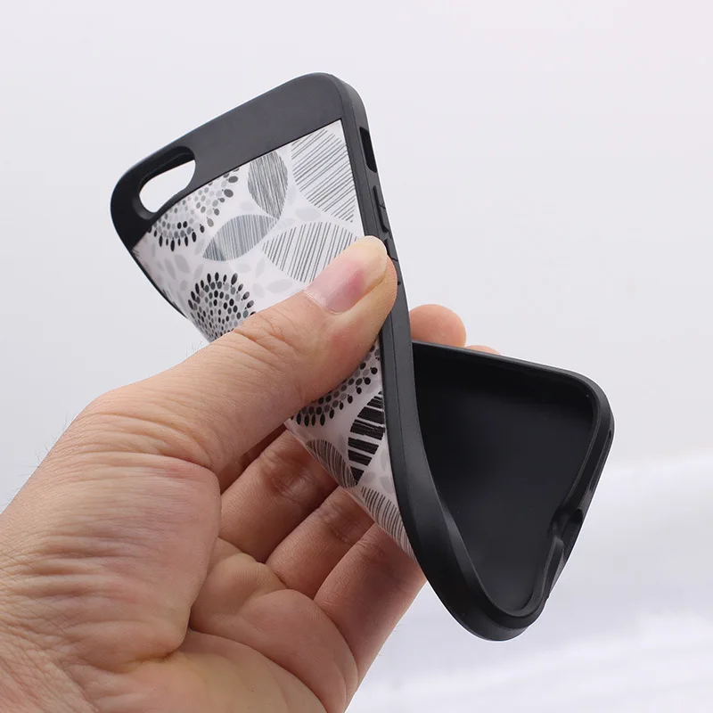 + Распродажа мягкий силиконовый чехол с подсолнухами для iPhone 6S 6 plus акция