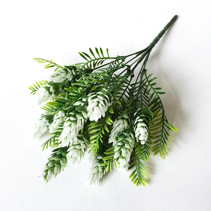 Искусственные растения искусственные ягоды ветки сосна конус ананас трава