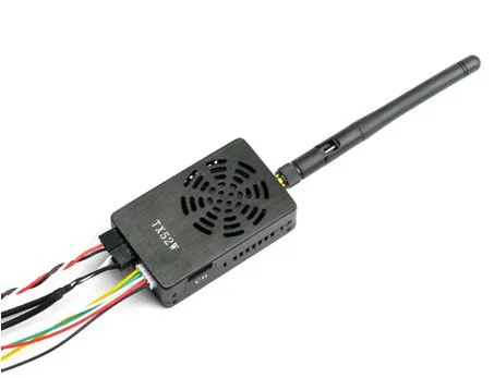Передатчик высокой мощности FPV 5 8G 8CH 2000mW A/V (TX) TX52W 2-полосный входной сигнал