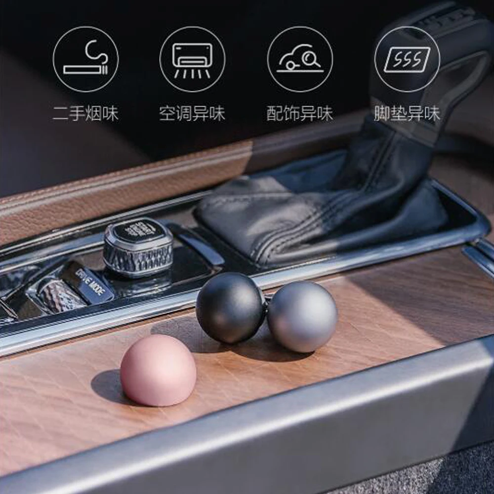 Автомобильный освежитель воздуха Xiaomi Mijia Guildford, лимон, апельсин, духи, алюминиевый сплав, зажим, магнитный диффузор для благовоний