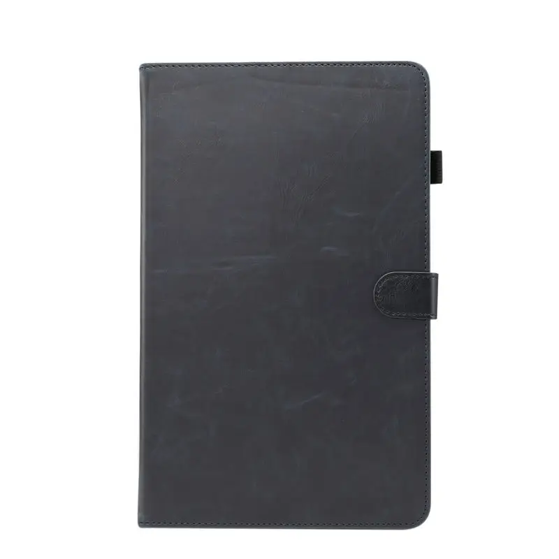Derk blue Роскошный чехол для samsung Galaxy Tab A A2, 10,5 дюймов, T590, T595, T597, SM-T595 чехол, чехол для планшета из искусственной кожи, чехол-подставка+ пленка+ ручка - Цвет: Derk blue