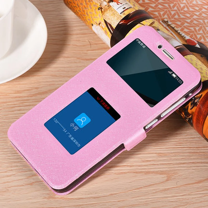 Флип кейс из ТПУ кожи с окошком для coolpad LeEco Cool 1 cool1 dual C106 9 8 6 C107 чехол телефона