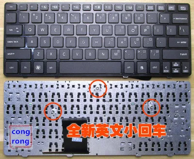 Английская клавиатура для ноутбука HP Elitebook 2560 2560p 2570 2570P|Клавиатуры замены| |