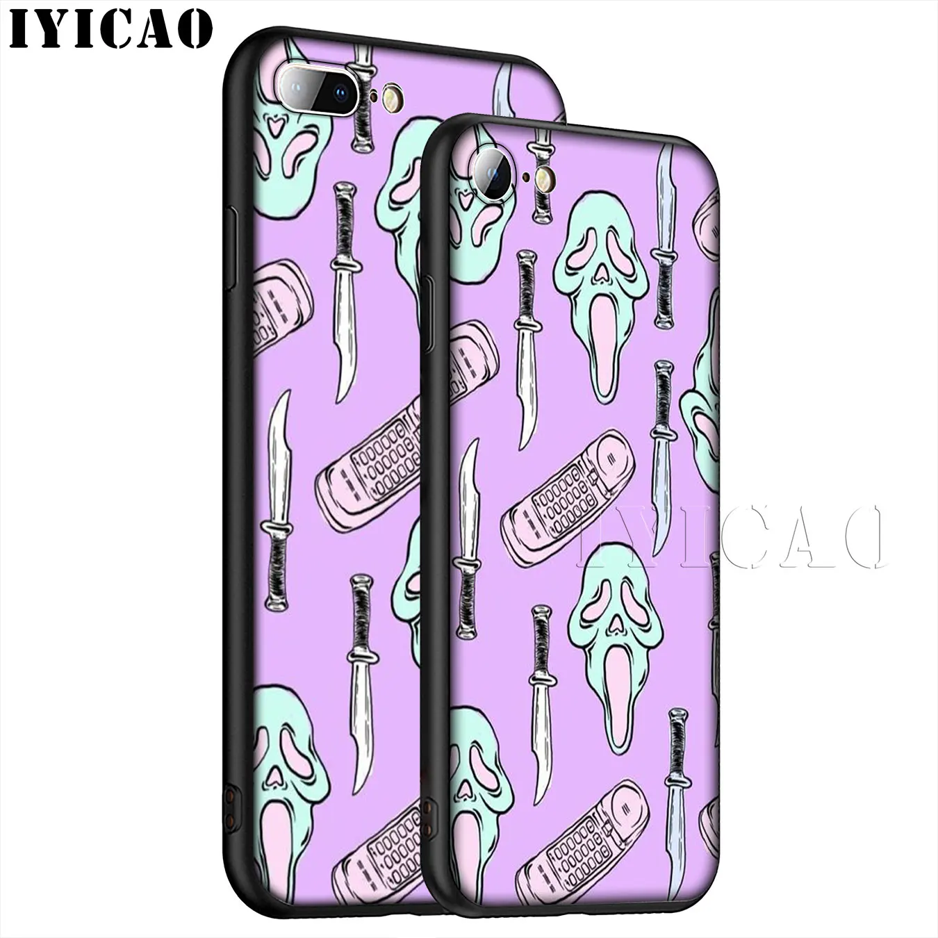 IYICAO Girly Pastel Witch Goth Мягкий силиконовый чехол для телефона iPhone XR X XS 11 Pro Max 6 6S 7 8 Plus 5 5S SE