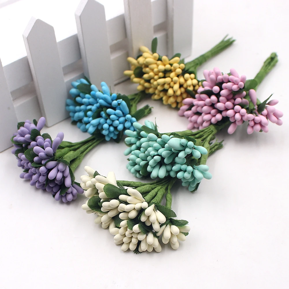 12 шт. матовые искусственные цветы|artificial flowers for wreaths|artificial flowersflowers |