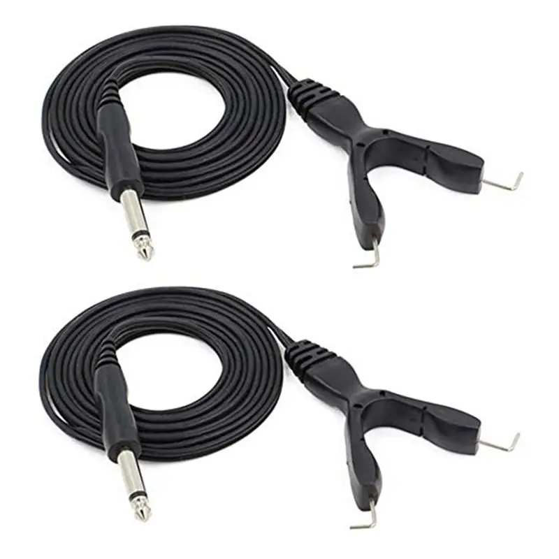 

Tattoo Clip Cord -2Pcs Premium Tattoo Clip Cords Silicone Soft Wire 6.5Ft (1.8M) for Tattoo Machine Tattoo Power Supply