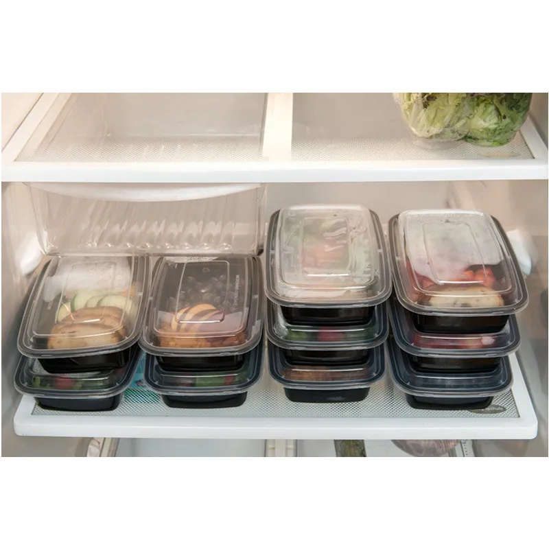 1 отделение многоразовые Пластик Еда контейнеры для хранения с Крышки