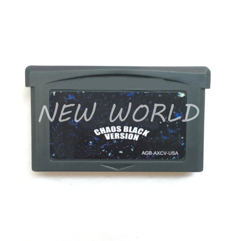Chaos Black Dark Cry Legen Girat Flora Sky Advance для 32 бит видеоигры картридж консоль карта портативный плеер - Цвет: Pok Chaos Black